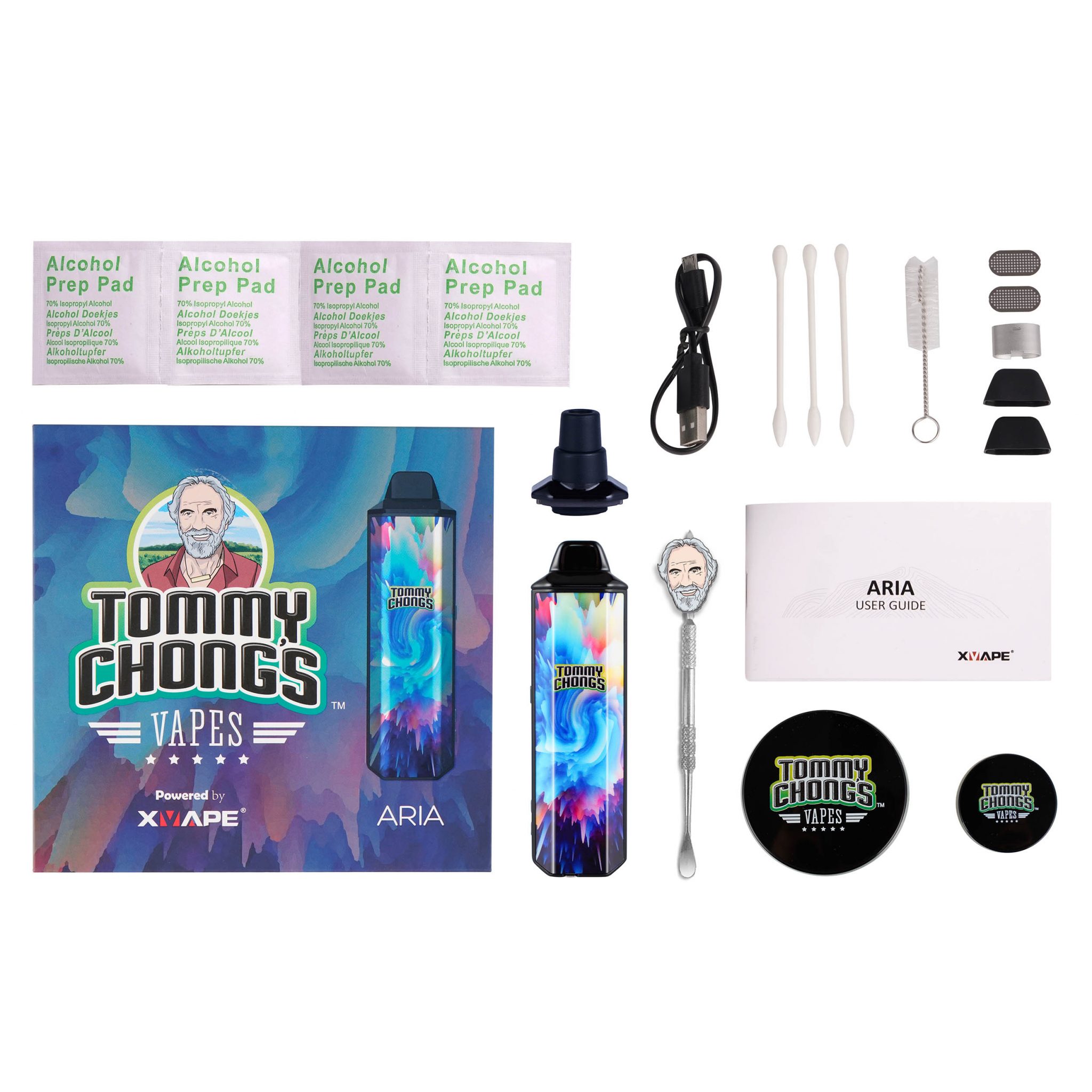 Tommy Chong Aria Kit XVAPE USA Tommy Chong Aria Vape Dual Use